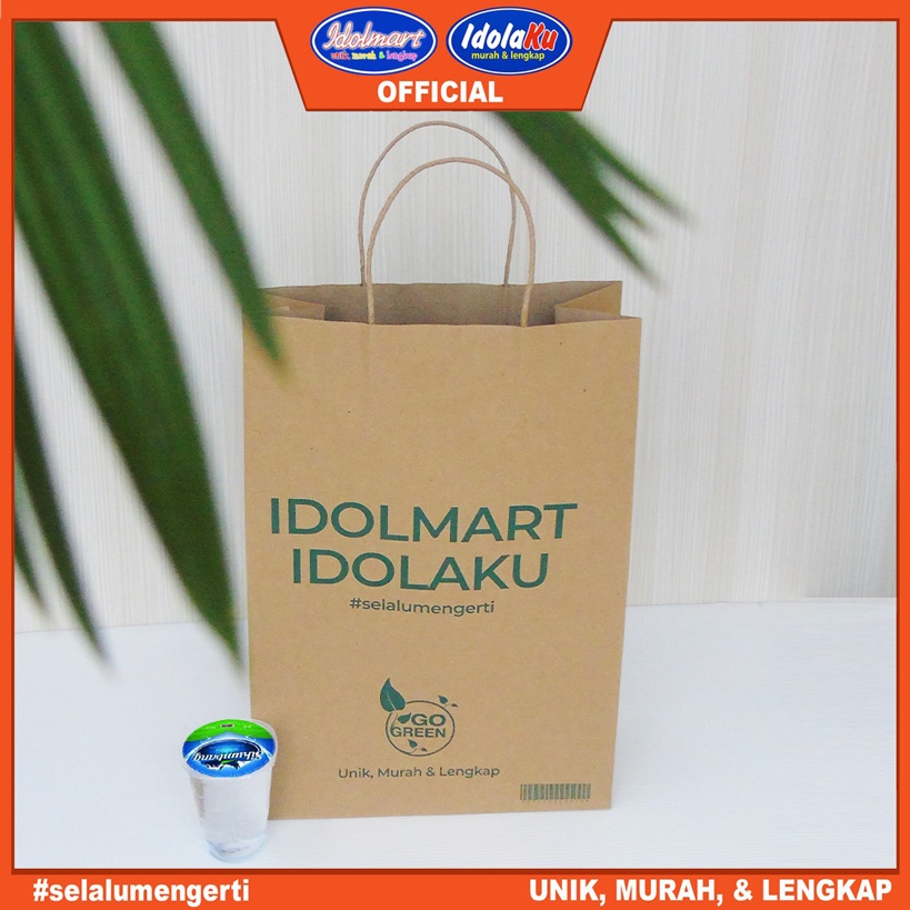 IDOLAKU Tas Belanja Tali Besar Paper Bag IDOLAKU SEMARANG