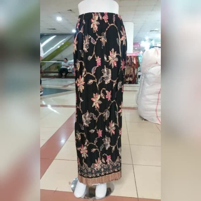 READY ROK PLISKET BATIK ROK JUMBO BAWAHAN KEBAYA / REAL PICT ROK PLISKET BATIK / ROK TRENDY RAMBAT H