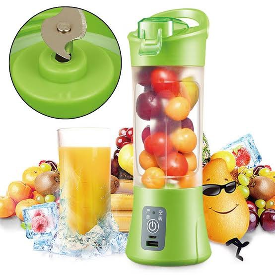 Blender Portable Qllipin Juicer Electrik - Blades Fruit Vegetable Multifunction