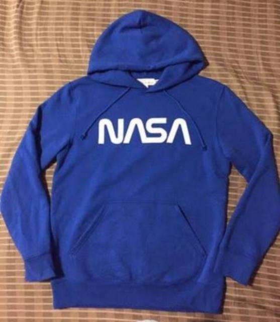 nasa blue hoodie