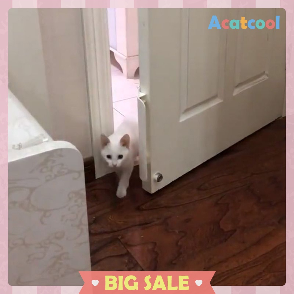 Dog Cat Door Opener Automatical Puppy Kitten ABS Doors Opening Enter Freely