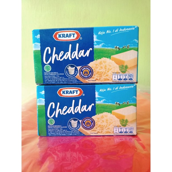 

Keju Kraft Cheddar 165g / Keju Cheddar