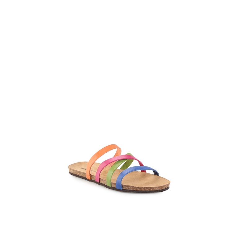 SANDAL SLIDE KULIT GRUNLAND WANITA ORIGINAL FLAT CASUAL BRANDED GRW14