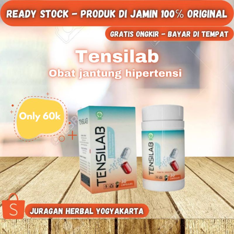 TENSILAB asli 100% original obat jantung hipertensi herbal alami BPOM