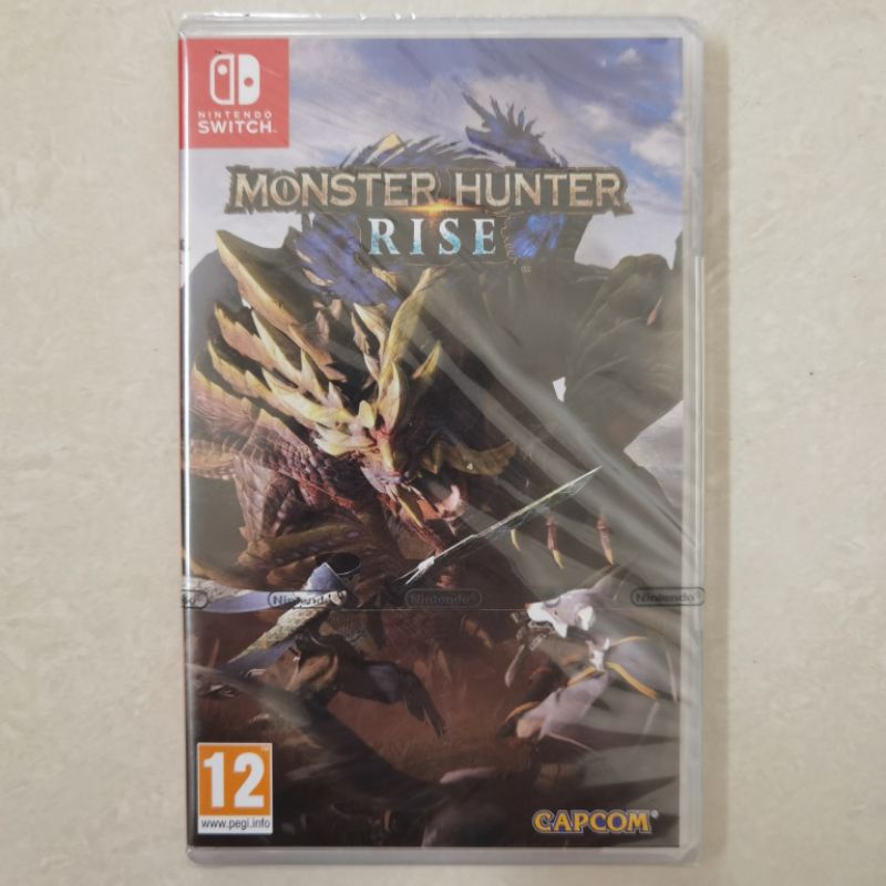 Monster Hunter Rise Nintendo Switch Kaset Region USA Reg US