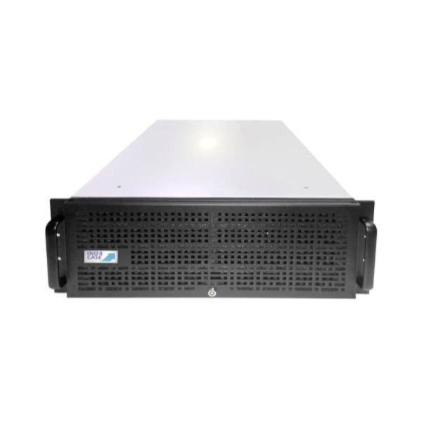 IC4008 - Case Rackmount 4U w/ Redundant 2U 1+1 820W 80+ GOLD -INDOCASE