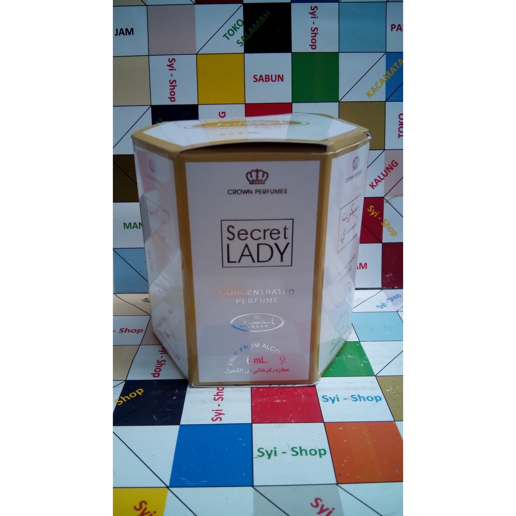 Parfum SECRET LADY Roll On Non Alkohol