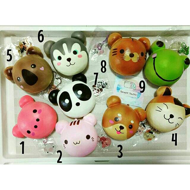Puni Maru Jumbo Animal Bun Squishy