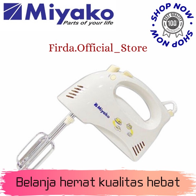 MIXER / HAND MIXER MIYAKO HM620 / HM 620 / HM-620 [HAND MIXER] (GARANSI RESMI)