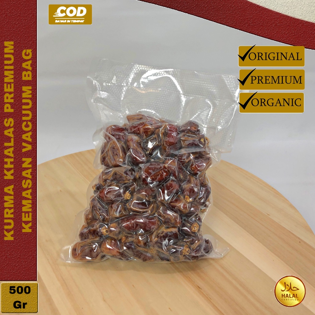 

KURMA DATE CROWN KHALAS THERMO 250 gr / KURMA KHALAS DATE CROW PREMIUM / KURMA KHALAS KHENEZI ORIGINAL / KURMA ELSHANUM