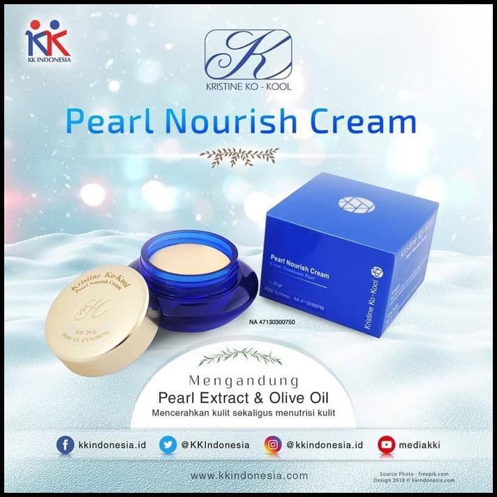 Terlaris Kk Kristine Ko-Kool Pearl Cream 20Gr