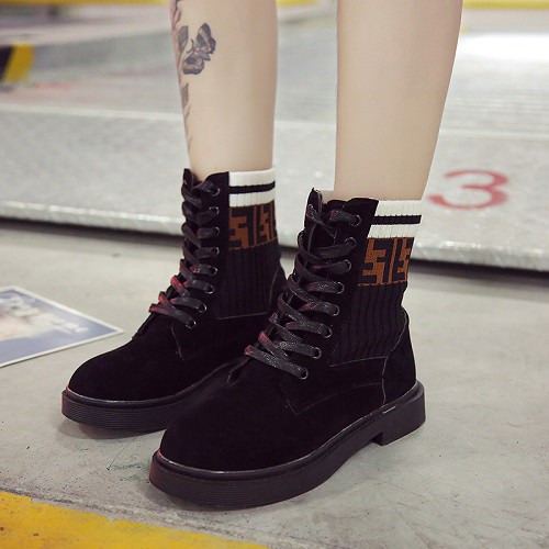 Female Socks Boots / Sepatu Boots Import Wanita - DROP0007