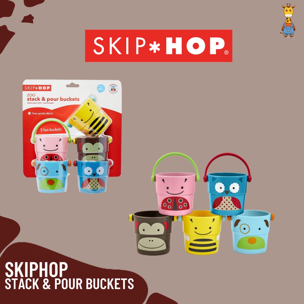 SkipHop Stack &amp; Pour Buckets