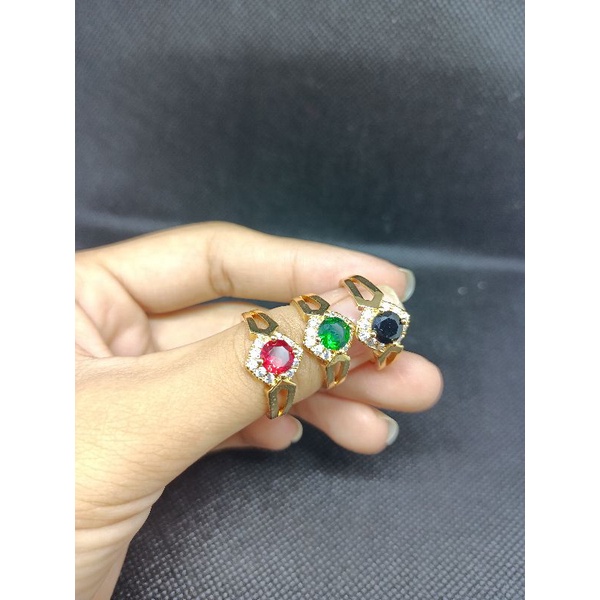 Cincin mata mewah,tidak gampang luntur