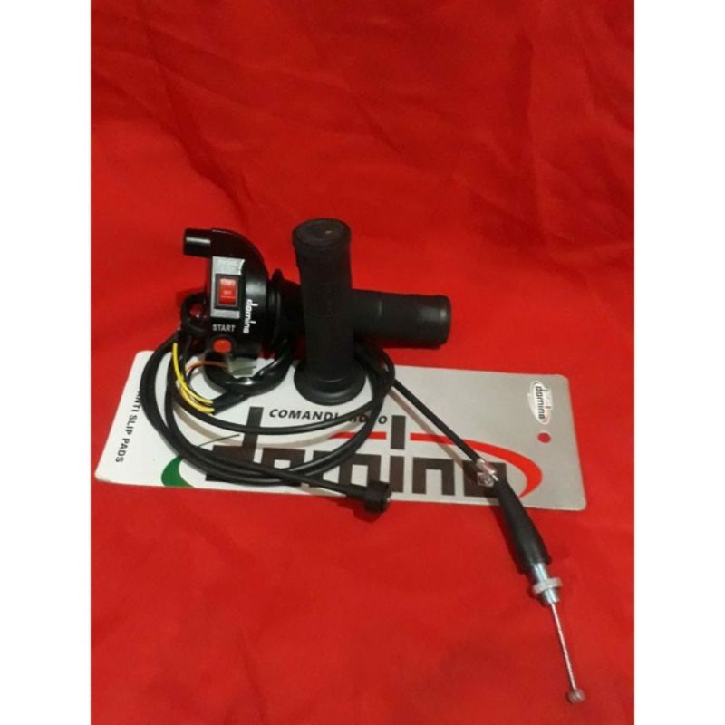 GAS SPONTAN BESI RACING 1 KABEL GAS SPONTAN DAYTONA DAN DOMINO UNIVERSAL RX KING FIZR JUPITER MX SATRIA FU DLL UNIVERSAL