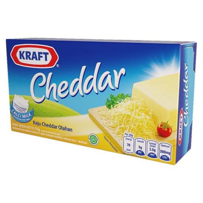 

Keju Kraft Cheddar kecil 180 gram BONUS LUNCH BOX