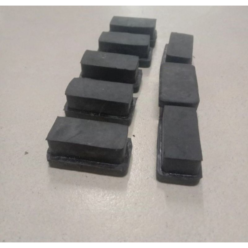 Karet Hollow 2x4 - Karet Kaki Holo Karet Meja Kursi Rak