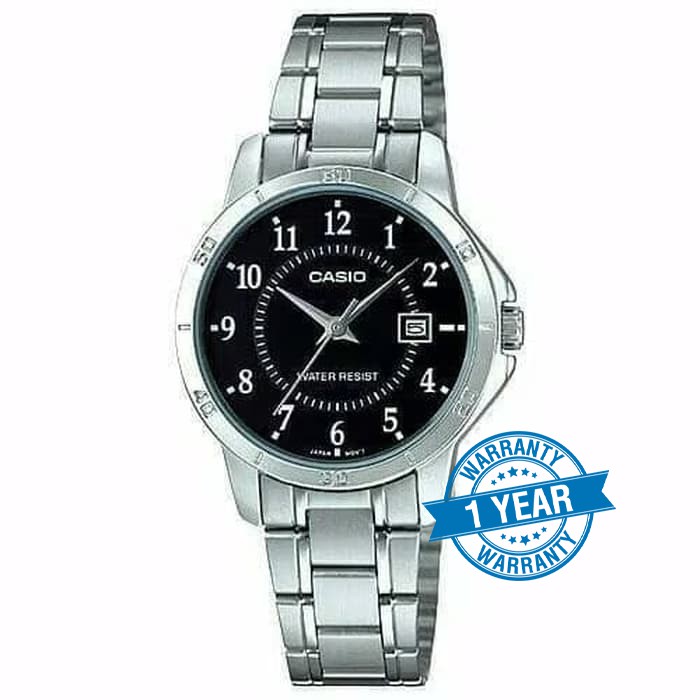 Jam tangan wanita Casio Original LTP-V004D-1B / LTP-V004D