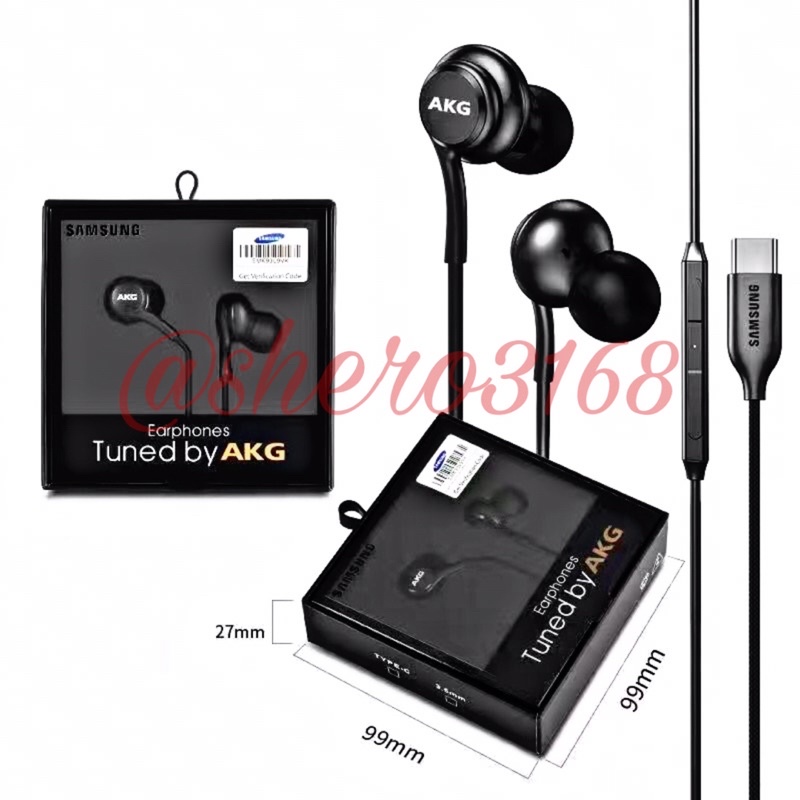 Earphone Headset Handsfree Samsung AKG ORIGINAL S21 / S21 FE / S21+ / S21 Ultra / S20 / S20 FE / S20+ / S20 Ultra Usb Type-C Original