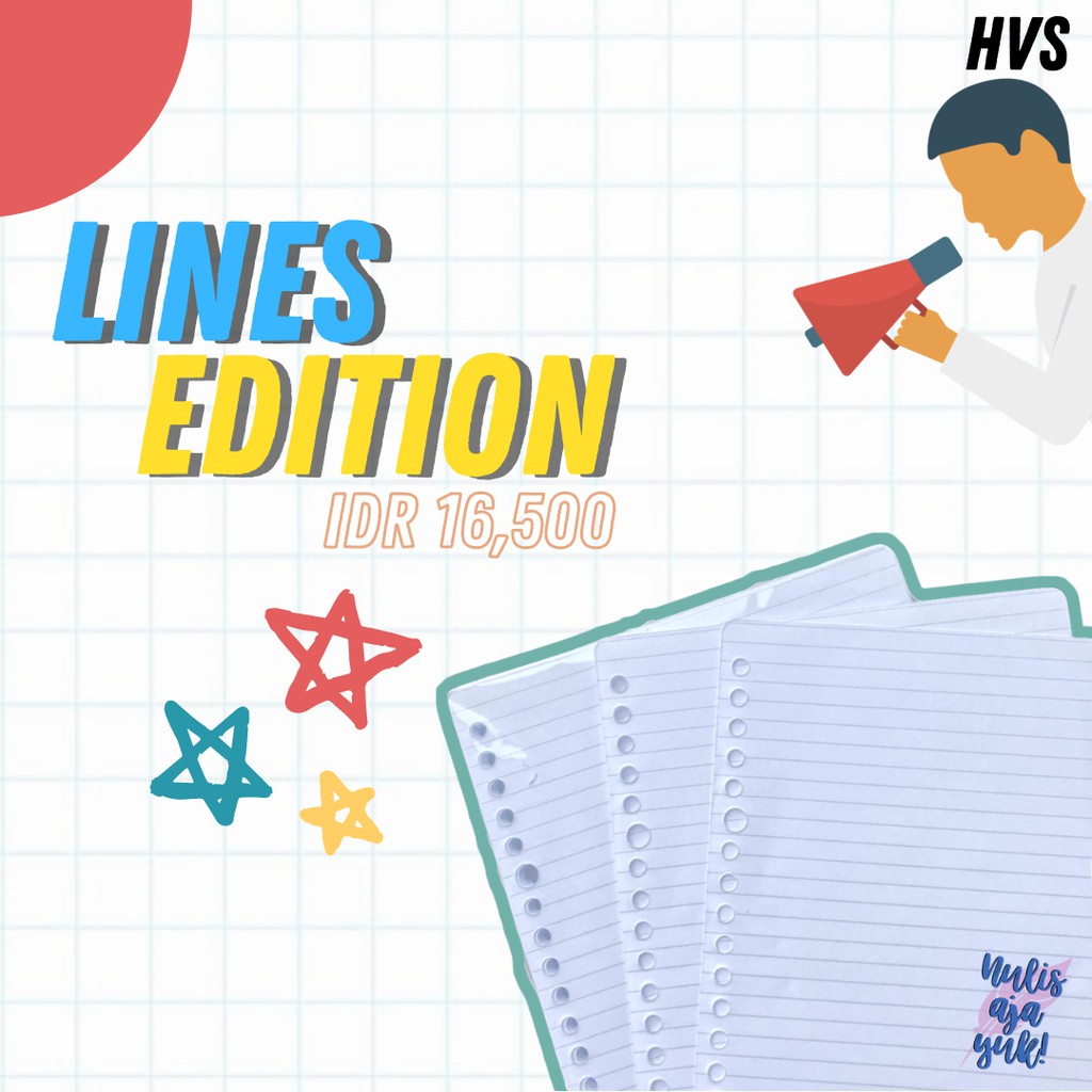 

Refill Binder A5 100GSM Lines