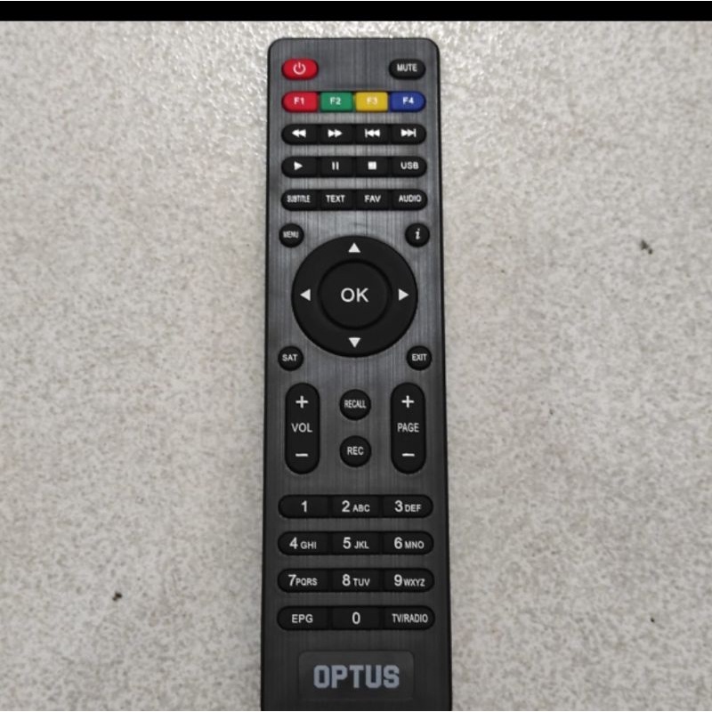 Remote OPTUS 66 HD ASLI / Remote Digital Receiver Kvision Optus66 ORIGINAL k vision