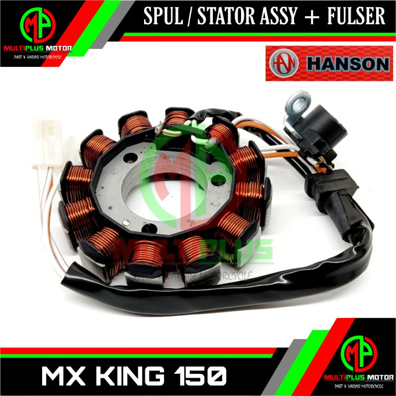Spul Spull Sepul Stator assy + fulser MX KING 150,JUPITER MX KING 150