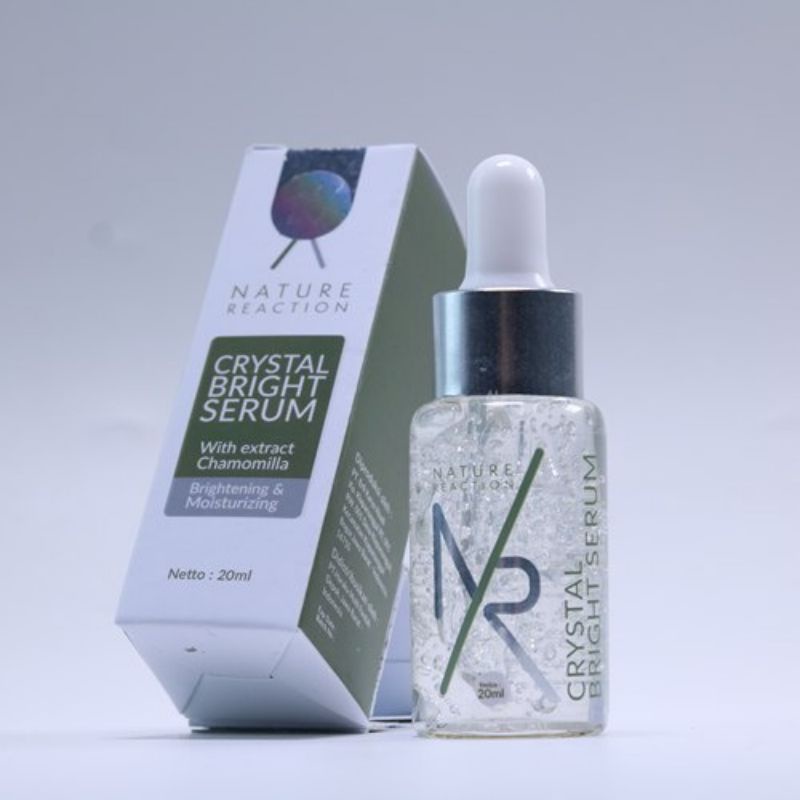 NR NATURE REACTION CRYSTAL BRIGHT SERUM 100% ORIGINAL