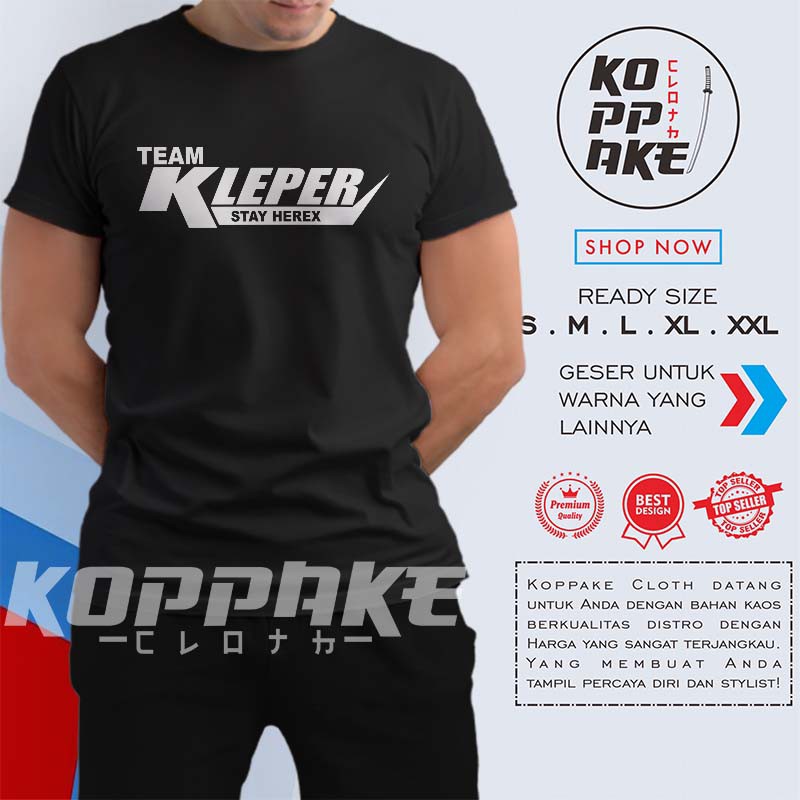 Kaos Team Kleper Stay Team Herex Baju Otomotif
