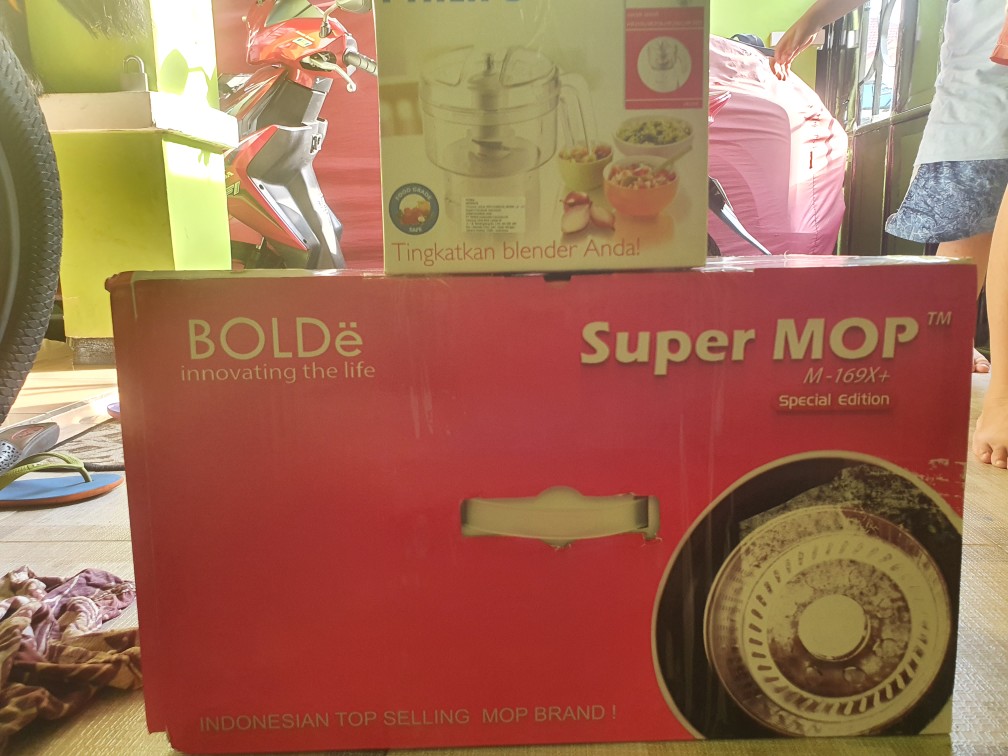 Alat Pel Lantai Bolde Super Mop M169x+ Special Edition Stainless 169x