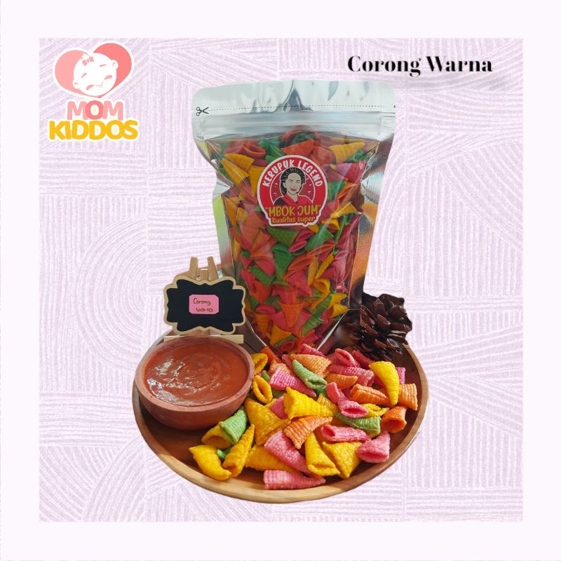 

KERUPUK CORONG WARNA WARNI KERING KUALITAS PREMIUM