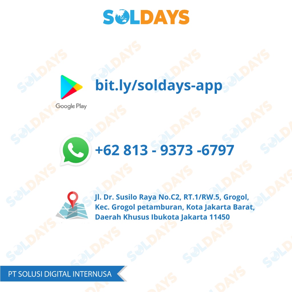 SOLDAYS Main Tee Clip / Main Tee Ceiling / Rangka Plafon