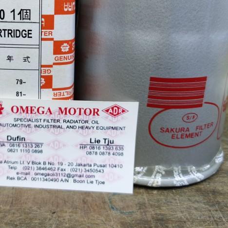Filter Oli Isuzu Panther 2.3/Colt Diesel Lama (Sakura) 018