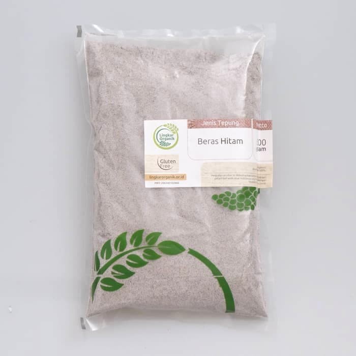

Ketan-Beras-Tepung- Lingkar Organik Tepung Beras Hitam 500 Gram | Mpasi | Organic Flour -Tepung-