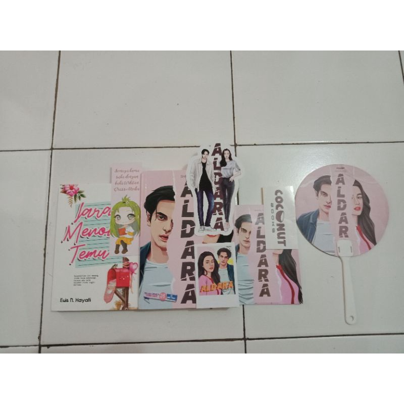 Preloved Novel ALDARA Original by Sherlyta (Paket Bara) + TTD PENULIS & bonus novel random seperti d