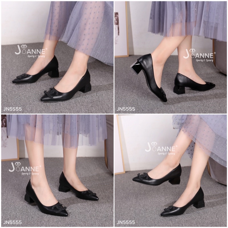 RESTOCK! [ORIGINAL] JOANNE Heels Shoes / Sepatu Kerja Wanita #JN5555