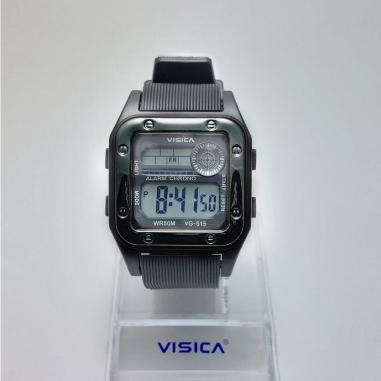 JAM TANGAN DIGITAL PRIA KASUAL SPORTY PREMIUM RUBBER ANTI AIR VG-515