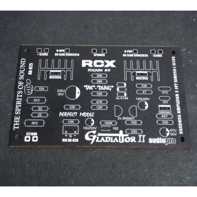 PCB Power SAFARI Modif Khusus Midlle Tak Dung