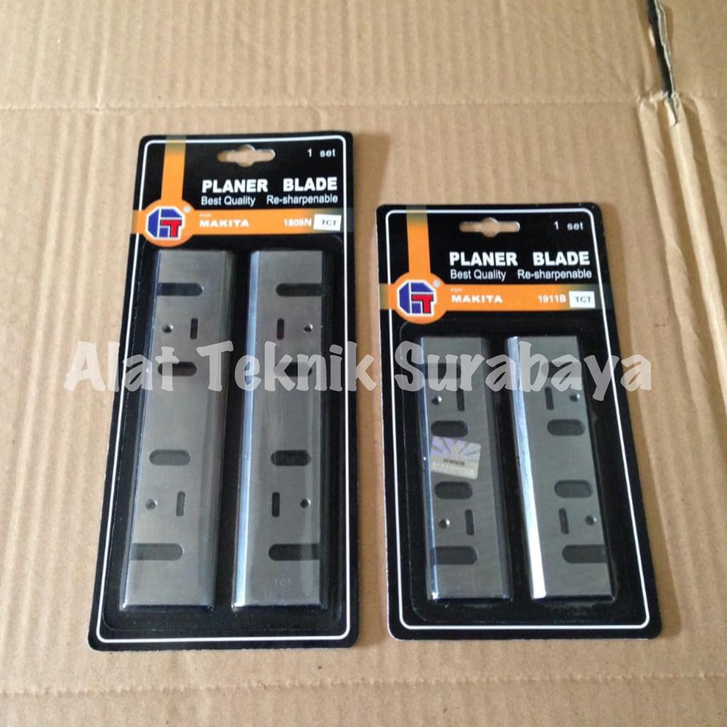 PLANER BLADE GT FOR MAKITA 1805N TCT MATA PISAU SERUT KETAM PASAH ASAH 1805 N SET RE-SHARPENABLE