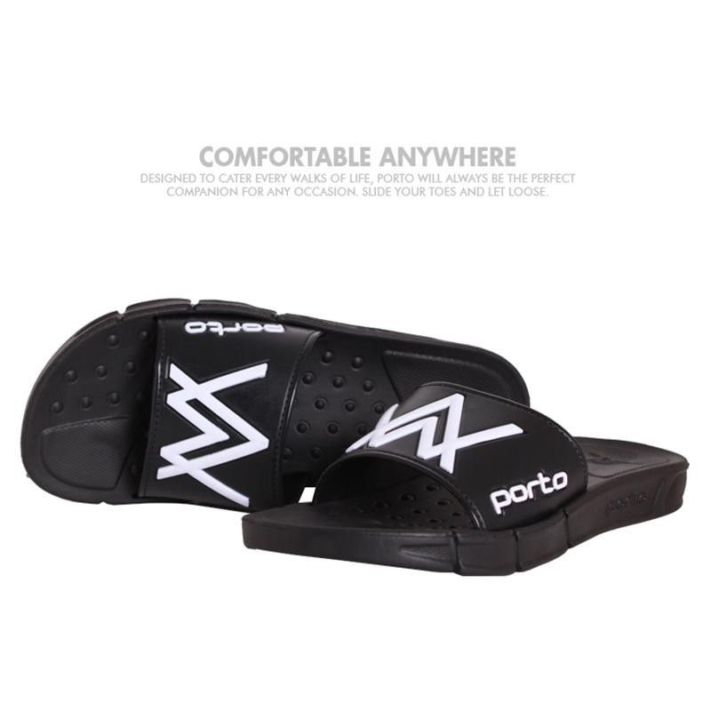 Sandal Selop Kokop Slip On Pria Porto Motif AW alan walker