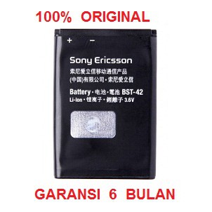 Baterai batere Sony Ericsson BST-42 / j132 ori100%