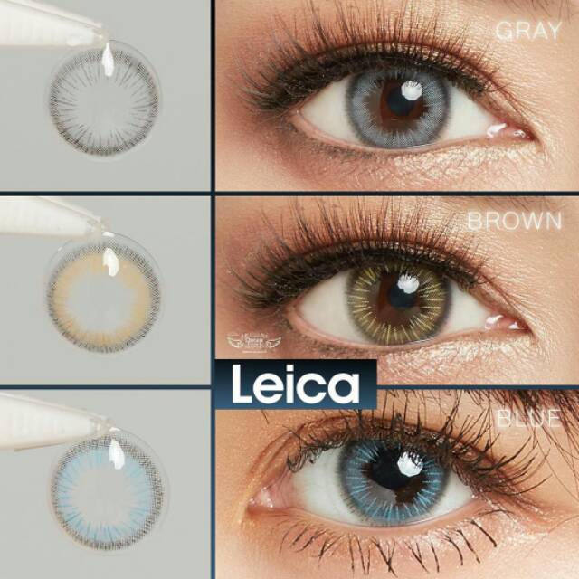 Softlens Leica by dreamcolor soflens wedding gray brown lensa kontak