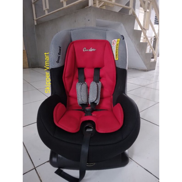 (HARGA NETT) Carseat Car Seat Cocolatte Omniguard Merah Preloved