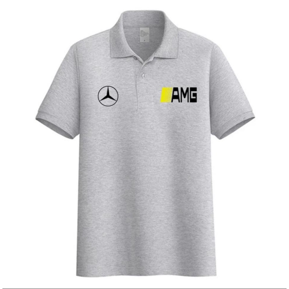 Noveli wear - Kaos kerah pria | kaos polo shirt | kaos polo distro logo AMG