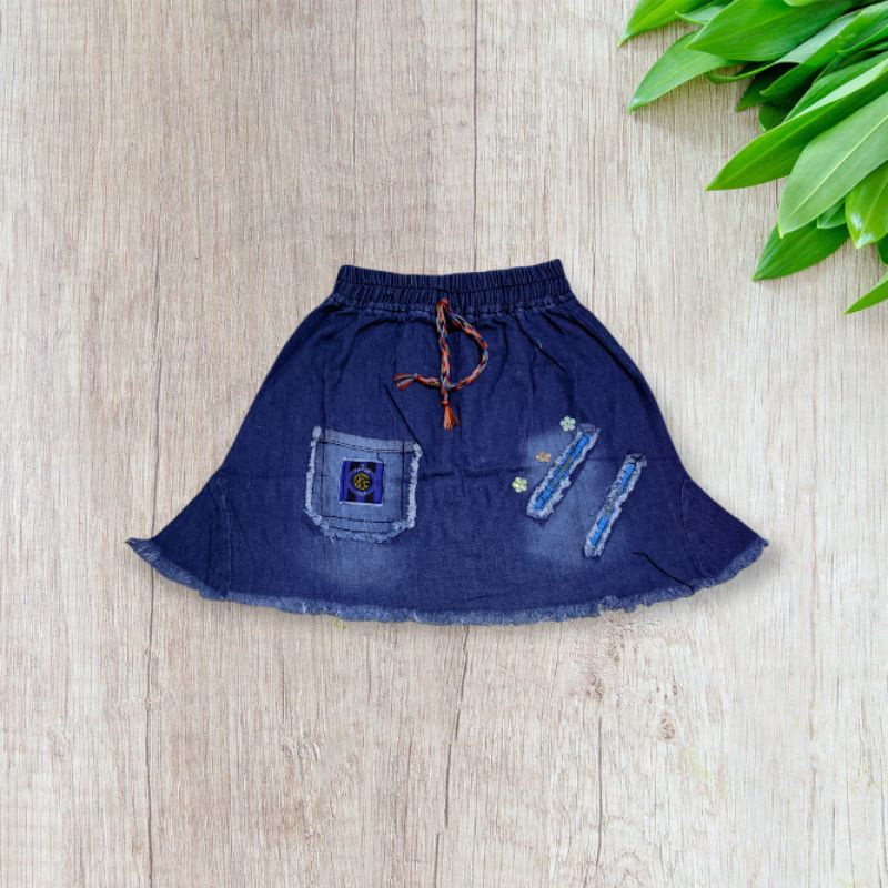 Rok anak 3-4 tahun rok jeans anak celana jeans anak