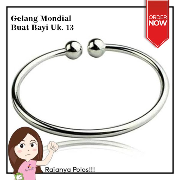 GELANG BAYI ANAK DEWASA PENURUN PANAS 100% BAHAN MONEL