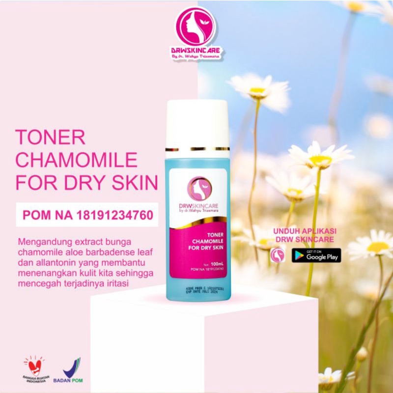 DRW Skincare Toner Lime,Honey, Chamomile By dr. Wahyu Triasmara