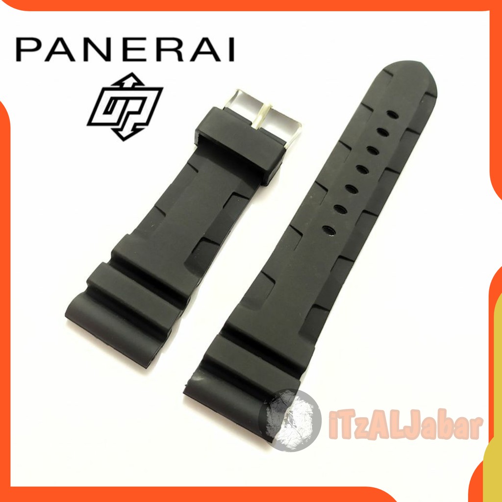 Tali jam tangan Panerai 24mm Rubber strap Tali jam Panerai 24mm