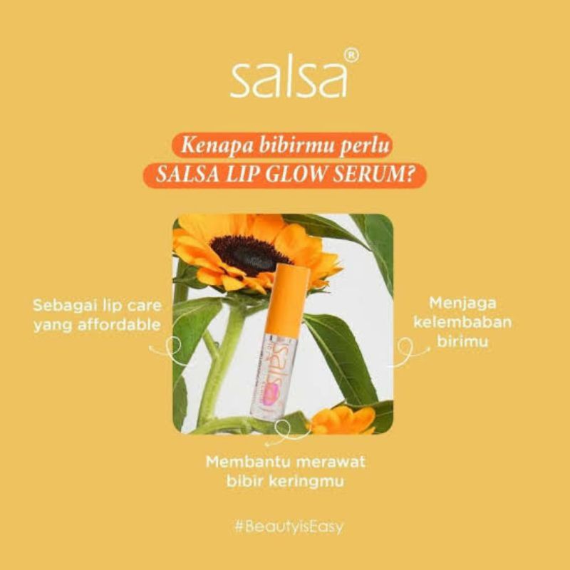 READY SALSA LIP GLOW SERUM ORIGINAL BPOM LIPGLOSS VITAMIN BIBIR