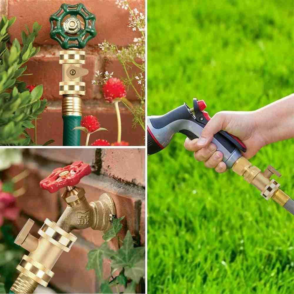 Solighter Selang Pipa Splitter Penyiraman Irigasi Alat Siram Diverter valve Konektor Selang Irigasi