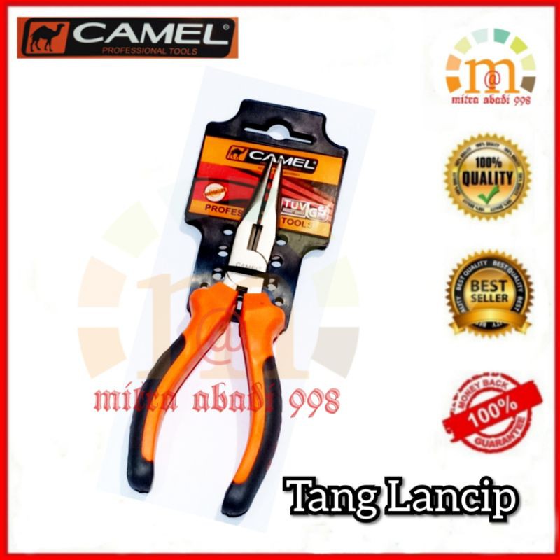 Tang Lancip Camel 6"inch - Tang Jepit Camel